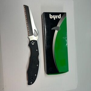 Byrd By Spyderco Cara Cara 2 Folding Knife 3.75" 8Cr13MoV Stainless Blade FRN